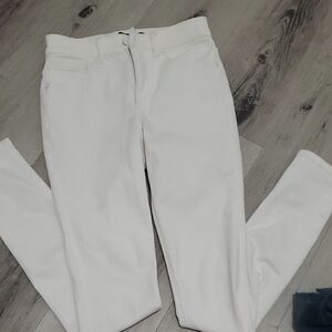 Express White Denim Pants. Skinny Sytetch Size 2R